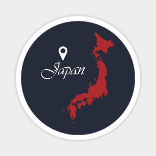 Icon Japan Map Magnet